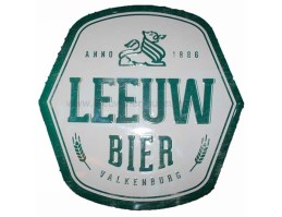 leeuw bier metalen plaat